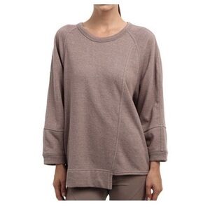 STELLA MCCARTHY X ADIDAS S Oversized asymmetrical 3/4 sleeve woman sweatshirt